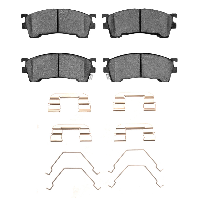 Ford Probe Brake Pads - Front - R1 Concepts - Semi Met + Hardware Kit - `93-`03 Ford Probe Brake Pads - Front - R1 Concepts - Semi Met + Hardware Kit - `93-`03